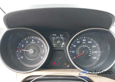 2013 Hyundai Elantra Gls z USA, uszkodzony, nr VIN 5NPDH4AE6DH440227